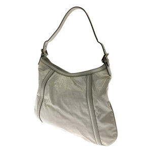 Gucci leather white Britt patent shoulder bag